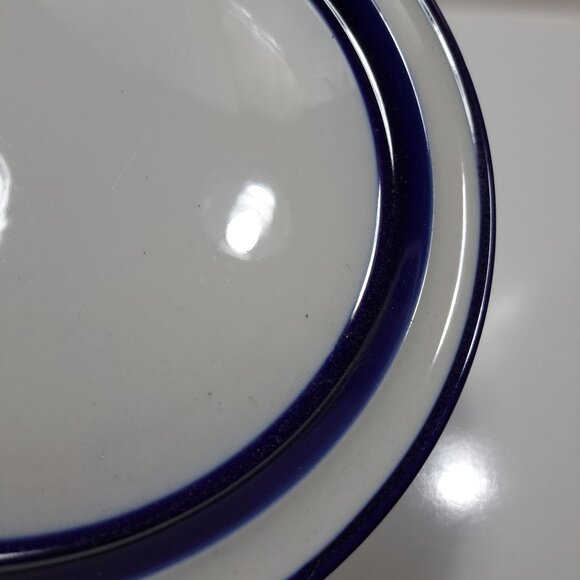 Noritake Prima stone Fjord Stoneware Dinner Plate Blue White Replacement - Picture 3 of 10
